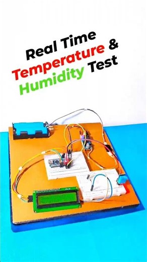 Real Time Temperature & Humidity Test #shorts