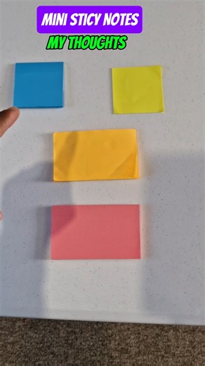 Watch Mini Sticky Notes why you need this in your home and office on Amazon Live