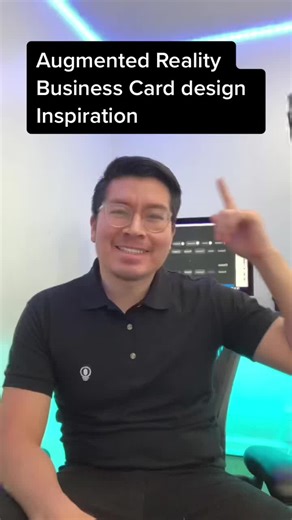 Augmented Reality Business Card Design Inspiration
