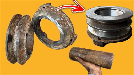 Masterclass Repair!how to repair a broken pulley | Anil Kapoor