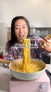 Creamy vegan Korean ramyun 👍🏽👍🏽😋😋 It still tastes great! #veganramen #vegannoodles #vegancream #koreanramyun | Amazingsydneylife