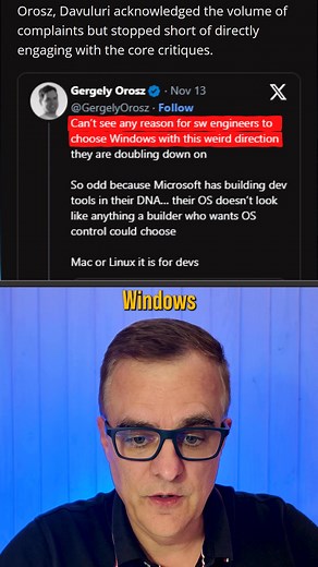 68K views · 1.3K reactions | Microsoft’s Huge AI MISTAKE #microsoft #agenticos #ai | David Bombal | Facebook