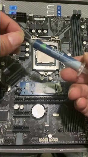 CPU installation intel I3 8100 #shorts