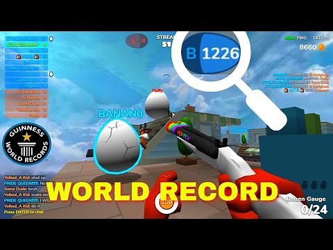 Shellshock.io Gameplay: 1226 KILLS NEW WORLD RECORD!