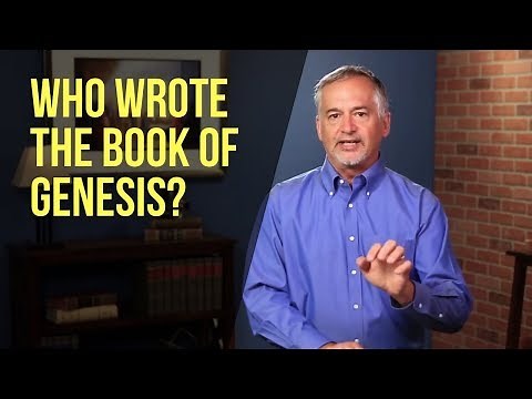 Who Wrote the Book of Genesis?