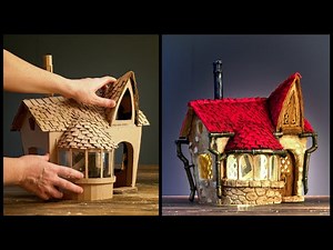 ❣DIY Fairy Shop using Cardboard❣