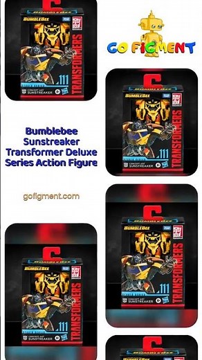 Bumblebee Sunstreaker Transformer Deluxe Series Action Figure