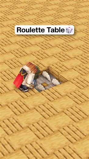Minecraft Roulette Table 🎲 #minecraft