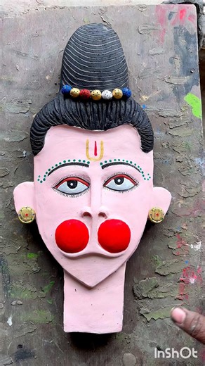 Hanuman murti making/bajrangbali idol making/hanuman idol making #trending
