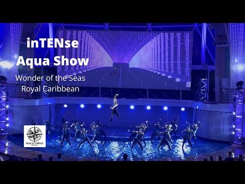 🌊💥 inTENse - Aqua Show on Wonder of the Seas | Full High-Energy Performance! 💃🕺