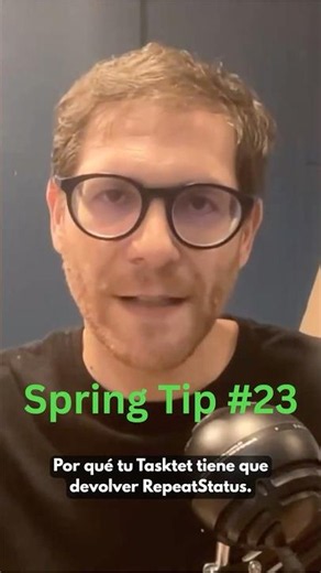 Spring tip #23 Spring Batch Tasklet RepeatStatus
