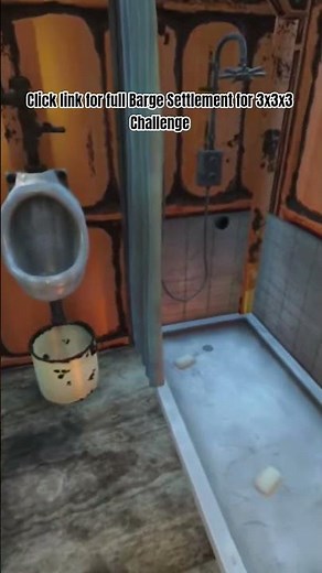 3x3x3 Challenge, Barge Settlement at Spectacle Island modded Fallout 4