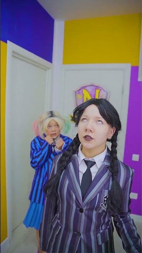 Wednesday Addams saved her best friend from the real Death! #wednesday #funny