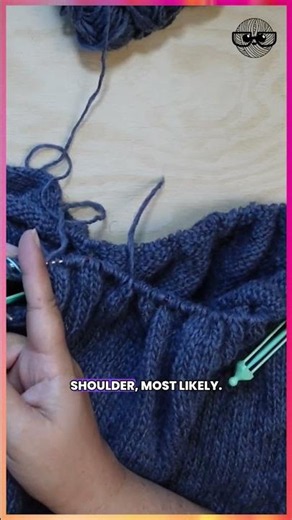 Knitting a bottom up sweater - putting it all together!