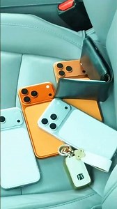 He locked 4 iPhones, his wallet… and the car key inside! 😳#trendingshorts