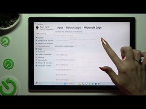 How to Change Default Apps on MICROSOFT Surface Pro 7+?