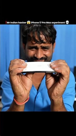 iPhone 17 experiment 💀