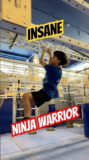 Insane ninja warrior course 🔥🔥So good it looks too easy 😮