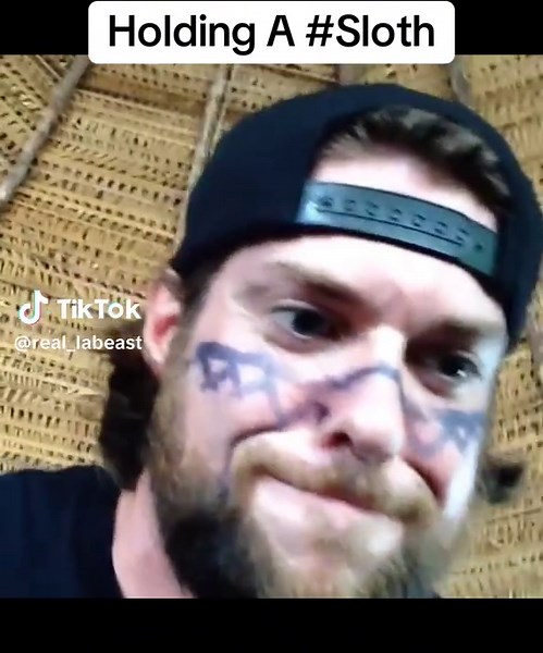 That time I held a #sloth. They really do move pretty #slow. #labeast #fyp #RealLABeast #animal #brazil #rain #rainforest #amazon #science #cool #neat