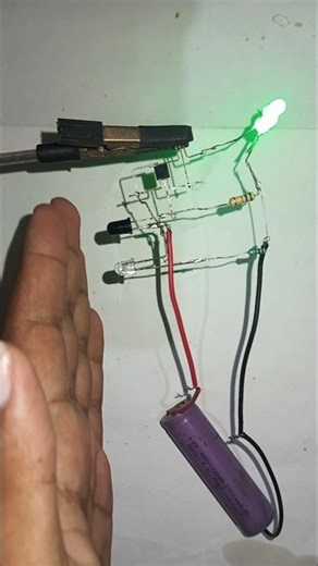 bc547 transistor to proximity sensor making #diy#project#shorts#viral shorts