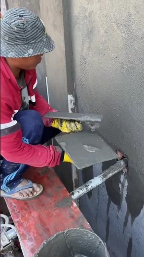 Perfect Skim Coat Finish! Smooth Wall Plastering Like a Pro #construction #realestate