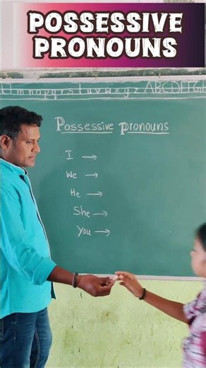 Possessive pronouns #english #grammar #education #pronouns