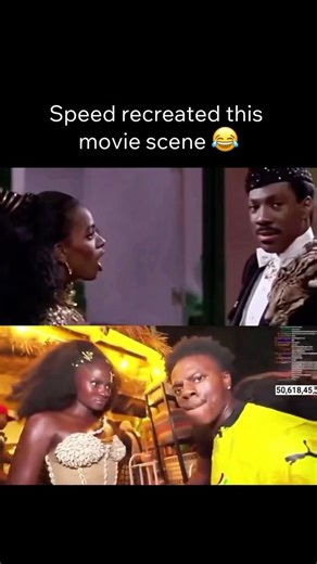 IShowSpeed just recreated THIS legendary scene from Coming to America 😳