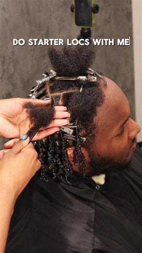 Do starter locs with me 🔥🔥 #starterlocs #starterlocsjourney #startwithstarters #dmvstarterlocs #dmvlocs #dmvloctician #dmvmensbraids #dmvtwostrandtwist #dmvbraider #dmvlocstylist #locstyles #menslocstyles #dclocs #valocs #twostrandtwist #twostrandstarterlocs #loctutorial #starterloctutorial