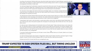 7.2K views · 88 reactions | Trump to Sign Epstein Files Bill Today?...