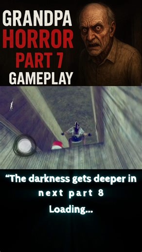 backroom feeling in grandpa house who is that 💀💀💀💀💀. grandpa scary game 😱😱😱😱😱