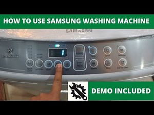 How To Use Samsung Washing Machine | Demo Included | Pakref.com