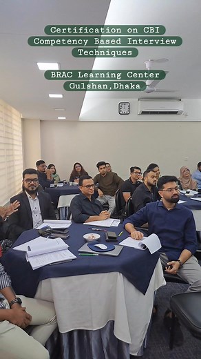 6.8K views · 122 reactions | Certification Program on Competency Based Interview (CBI) #Restart_Yourself for #Business #HR | Zaved Parvez | Facebook