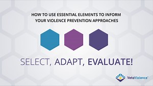 31 reactions | Navigating violence prevention approaches and the unique needs of your community may require tailored decision-making. Our "Select, Adapt, Evaluate!" tool helps you identify the right approach for your community, customize strategies to fit local needs, and assess your program’s effectiveness in stopping violence before it starts. Find out how: bit.ly/3RnAqnZ | CDC VetoViolence | Facebook