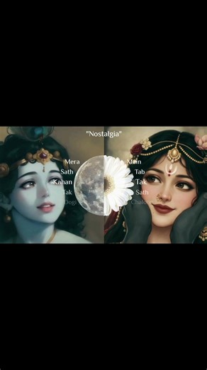 Mujhe ek jagah aaram nhi❤️🤌🏻 #radhakrishna #romantic #love #song #lyrics #status #shortvideo #shorts