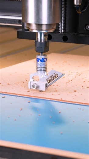 Smooth or sharp, which one is your favorite? The full circular leather tray project from start to finish! From drilling and drag knife cutting to assembly and everyday use; this video brings it all together. Simple materials, precise CNC work, and a clean result that’s as functional as it is satisfying to watch. All tools used are available from @toolstoday, check them out on our site! -- Amana Tool 1/8" Solid Carbide Drill Bit, item no. SCFD-100 Donek D4 1/4" shank Drag Knife, item no. D4 Shape