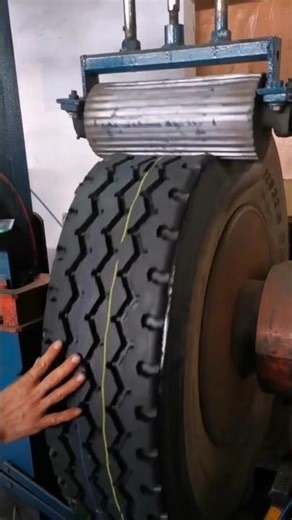 Giving old tires a new life 🔄