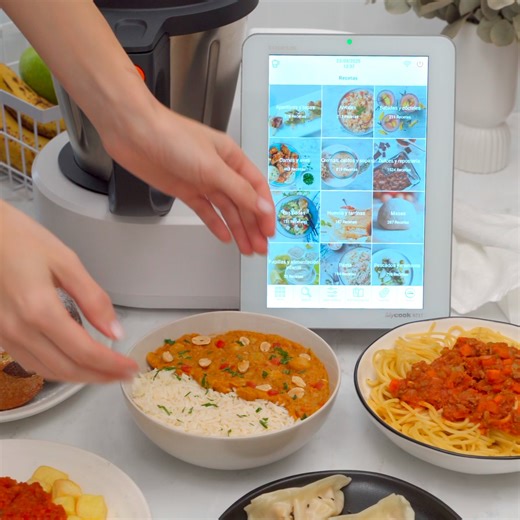 👩‍🍳 Con Mycook Next Conéctate, elige la receta y deja que cocine por ti 🍳📱 Ahorra tiempo, gana sabor. 🕒🍝 #SmartKitchen #CocinaAutomática #mycooknext #homecheftaurus #foodie #foodlover #robotdecocina | Taurus