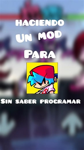 Haciendo un mod para FNF 😱sin saber programar #fridaynightfunkinmod #fnf #inshot #xd #dibujos