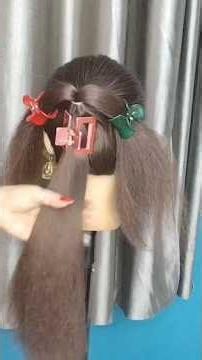New Unique Bun Hairstyle Tutorial #hairstyle #diyhairstyle #hair #longhair #easyhairstyle #shorthair