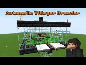 How To Make An Automatic Villager Breeder in Minecraft!