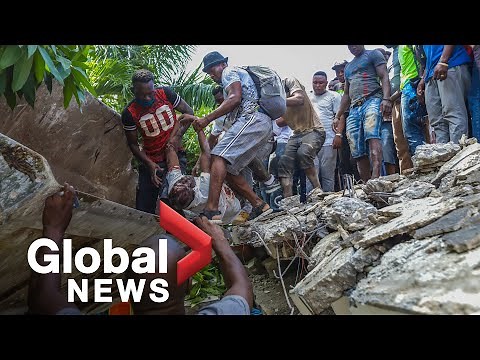 Rescue efforts underway as powerful 7.2 magnitude earthquake strikes Haiti