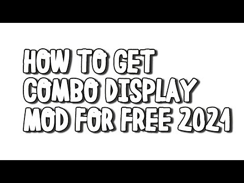 How To DOWNLOAD Combo Display Mod! (1.8.9)