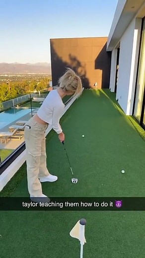 Practice makes.... Taylor come on ⛳️ | David Dobrik