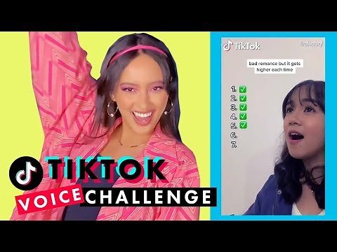 Professional Singer Faouzia Tries These Super Hard TikTok Vocal Challenges! | Cosmopolitan
