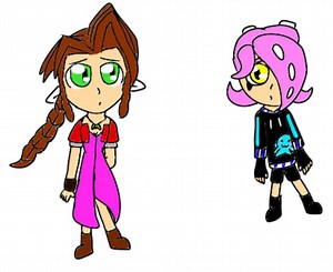 Desti and Aeris (Aerith ??) | SMG4 Amino