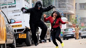 61M views · 1.6M reactions | Gorilla Atta¢k Prank on Girls Prank Gone Wrong by PrankBuzz | PrankBuzz | Facebook