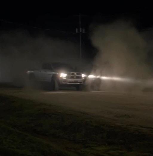 Doing donuts in a 2012 dodge ram 1500