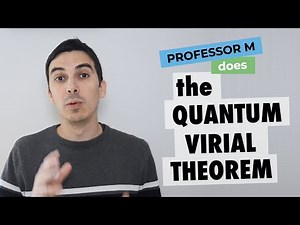 The quantum virial theorem