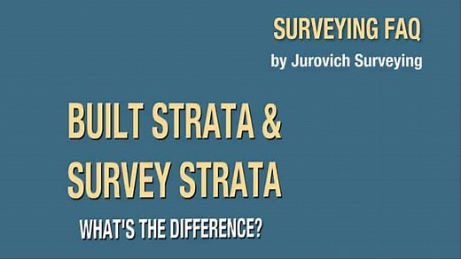 Difference Between Built Strata and Survey Strata | Perth WA