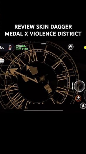 Reviewing the Dagger Medal x Violence District skin!! Do you guys think it's good?? #roblox #viol...